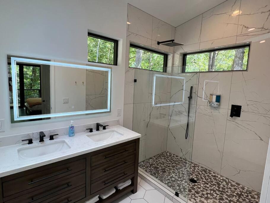 Villa Modern Mountain Getaway With Hot Tub, Fire Pit Sautee Nacoochee Exterior foto