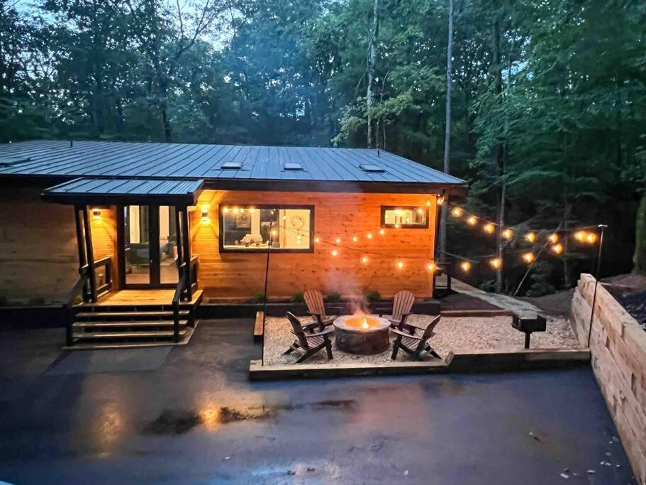 Villa Modern Mountain Getaway With Hot Tub, Fire Pit Sautee Nacoochee Exterior foto