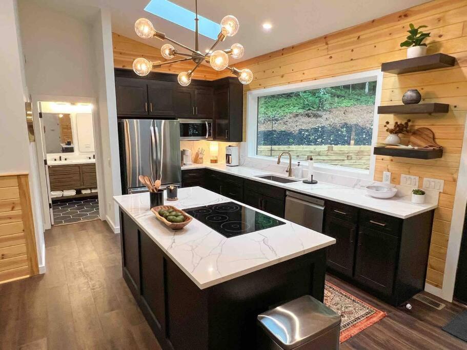 Villa Modern Mountain Getaway With Hot Tub, Fire Pit Sautee Nacoochee Exterior foto